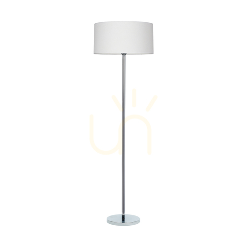 Skontrolujte Stojaca lampa Leila, 1xE27, Max. 60 W, chrómovaný kov / priehľadný PVC kábel / papierový a PVC tienidlo s krokodílím vzorom, Ø 50 cm