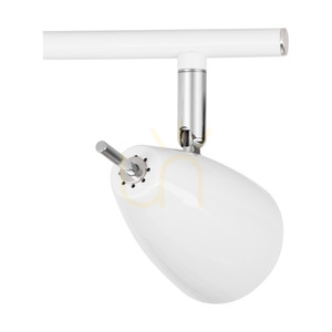 Stropné svietidlo Linda, 4xGU10, Max. 50 W, biela/chrómová kovová, 67,5 cm small 2