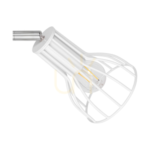 Nástenná lampa Megan 1xE14 Max. 40 W, biely kov, 18 cm small 2