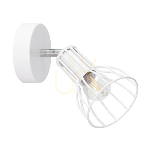 Skontrolujte Nástenná lampa Megan 1xE14 Max. 40 W, biely kov, 18 cm