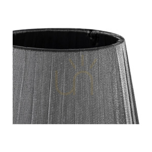 Stolná lampa Mila Wood, 1xE14, Max. 25 W, breza/čierny kov/čierny PVC kábel/strieborný tienidlo, Ø 14 cm small 3