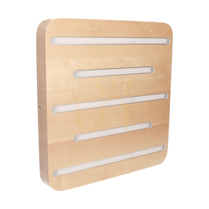 Stropné svietidlo Neele, 5xLED, 3000 K, 19,5 W, breza, 34 cm small 1