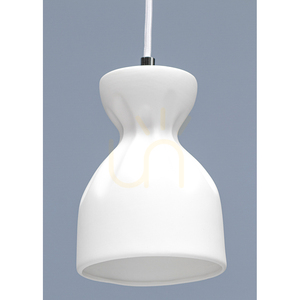 Závesné svietidlo Noelle, 7xE14, Max. 40 W, chrómový kov / biele keramické tienidlá, Ø 38 cm small 3