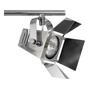 Stropné svietidlo s fotografiou, obsahuje 2 LED žiarovky typu GU10, max.. 5 W, chrómovaný kov, 40 cm small 2