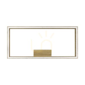 Stropné svietidlo Ramme, 1xLED, 3000 K, 34 W, olejovaný dub, 83 cm small 0