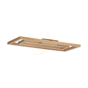 Stropné svietidlo Ramme, 2xLED, 3000 K, 57 W, olejovaný dub, 83 cm small 5