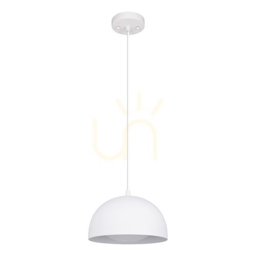 Skontrolujte Závesné svietidlo Ray, obsahuje 1x LED 3000 K 10 W, biely kov/priehľadný PVC kábel, Ø 25,5 cm