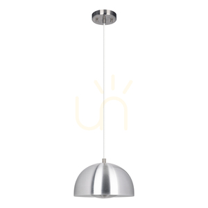 Závesné svietidlo Ray, obsahuje 1x LED 3000 K 10 W, hliník, kovový/priehľadný PVC kábel, Ø 25,5 cm small 0