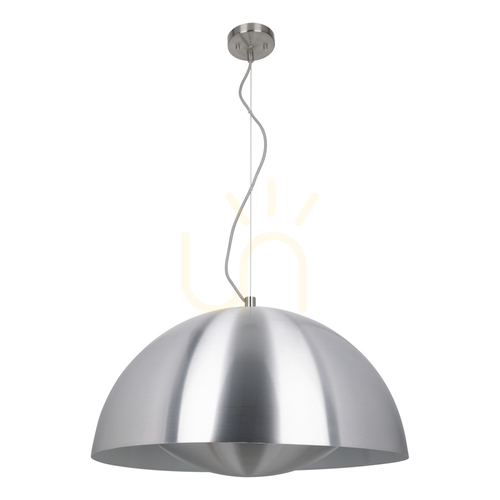 Skontrolujte Závesné svietidlo Ray, obsahuje 1x LED 3000 K 28 W, hliníkový kov / priehľadný PVC kábel, Ø 66 cm