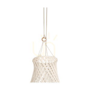 Reve 3xE27 Max. 15 W LED závesné svietidlo, olejovaný dub/prírodná farba, opletený kábel/krémovo sfarbená opletená bavlnená šnúra, Ø 50 cm small 1