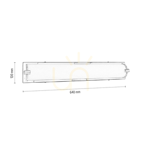 Nástenná lampa Romy, vrátane LED žiarovky 3000 K, 27 W, chrómový kov/biely sklenený tienidlo, 64 cm small 2