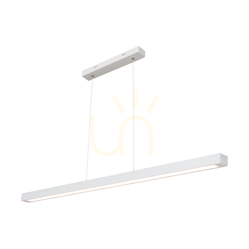 Skontrolujte Závesné svietidlo Smal 2xLED 3000K 34,5 W, biele bukové drevo / priehľadný PVC kábel s dotykovým stmievačom, 110 cm