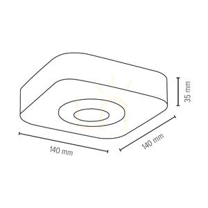 Stropné svietidlo Sunniva, vrátane 1 ks LED 3000 K 5 W, bukové a orechové drevo / saténový kov, 14 cm small 2