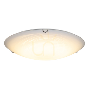 Stropné svietidlo Sydney, obsahuje 1x LED 2700 K 30 W, chrómový kov/biely sklenený tienidlo, Ø 50 cm small 1