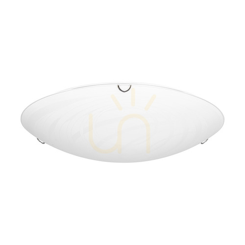 Skontrolujte Stropné svietidlo Sydney, obsahuje 1x LED 2700 K 18 W, chrómový kov/biely sklenený tienidlo, Ø 40 cm