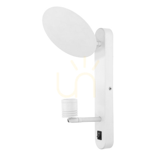 Skontrolujte Nástenná svietidlo Turid, 1xLED, 3100 K, 3 W, biely kov, 16 cm