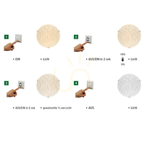 Stropné svietidlo Wisconsin, obsahuje 1x LED 2700 K 30 W, chrómový kov/biely sklenený tienidlo, Ø 50 cm small 1