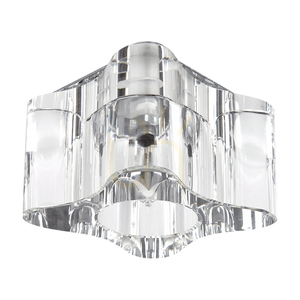 Súprava stropných svietidiel Cristaldream, obsahuje 3 LED žiarovky G4 (max.. 2,3 W), číre sklo, s napájacím zdrojom, 8 cm small 1