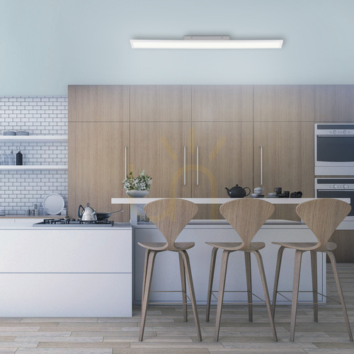 Skontrolujte Stropný LED panel Paul Neuhaus FLAT 16537-16-O biely 100 × 10 cm CCT