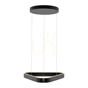 Q-STRETTO 2690-18 Čierne závesné svietidlo s 2 LED žiarovkami small 11
