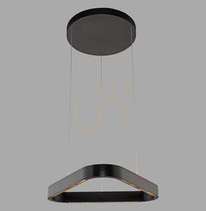 Q-STRETTO 2690-18 Čierne závesné svietidlo s 2 LED žiarovkami small 6