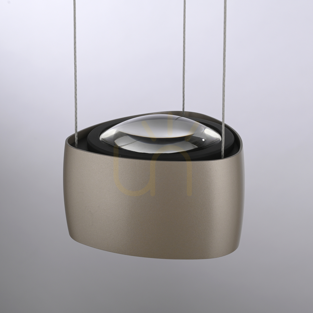 vyhliadka Q-STRETTO 2657-97 Hnedé závesné svietidlo s 2 LED diódami Q-STRETTO 2657-97 Hnedé závesné svietidlo s 2 LED diódami