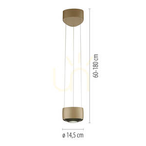 Q-STRETTO 2657-97 Hnedé závesné svietidlo s 2 LED diódami 4 Q-STRETTO 2657-97 Hnedé závesné svietidlo s 2 LED diódami small 4