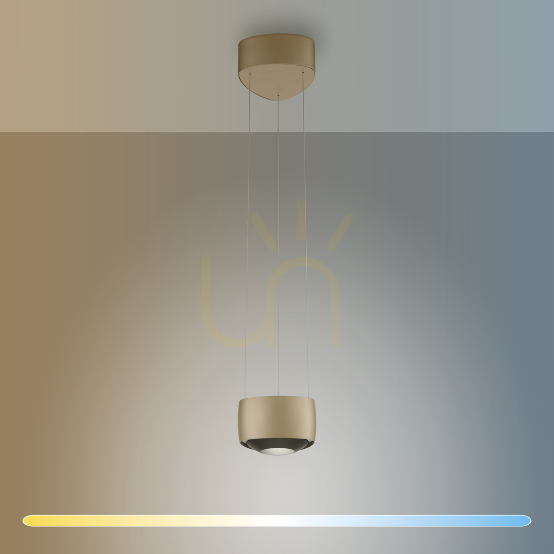 Displej Q-STRETTO 2657-97 Hnedé závesné svietidlo s 2 LED diódami Q-STRETTO 2657-97 Hnedé závesné svietidlo s 2 LED diódami