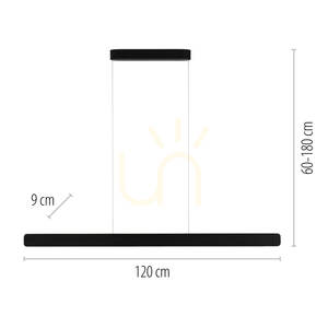 Q-STRETTO 2687-18 Čierne závesné svietidlo s 2 LED diódami 4 Q-STRETTO 2687-18 Čierne závesné svietidlo s 2 LED diódami small 4