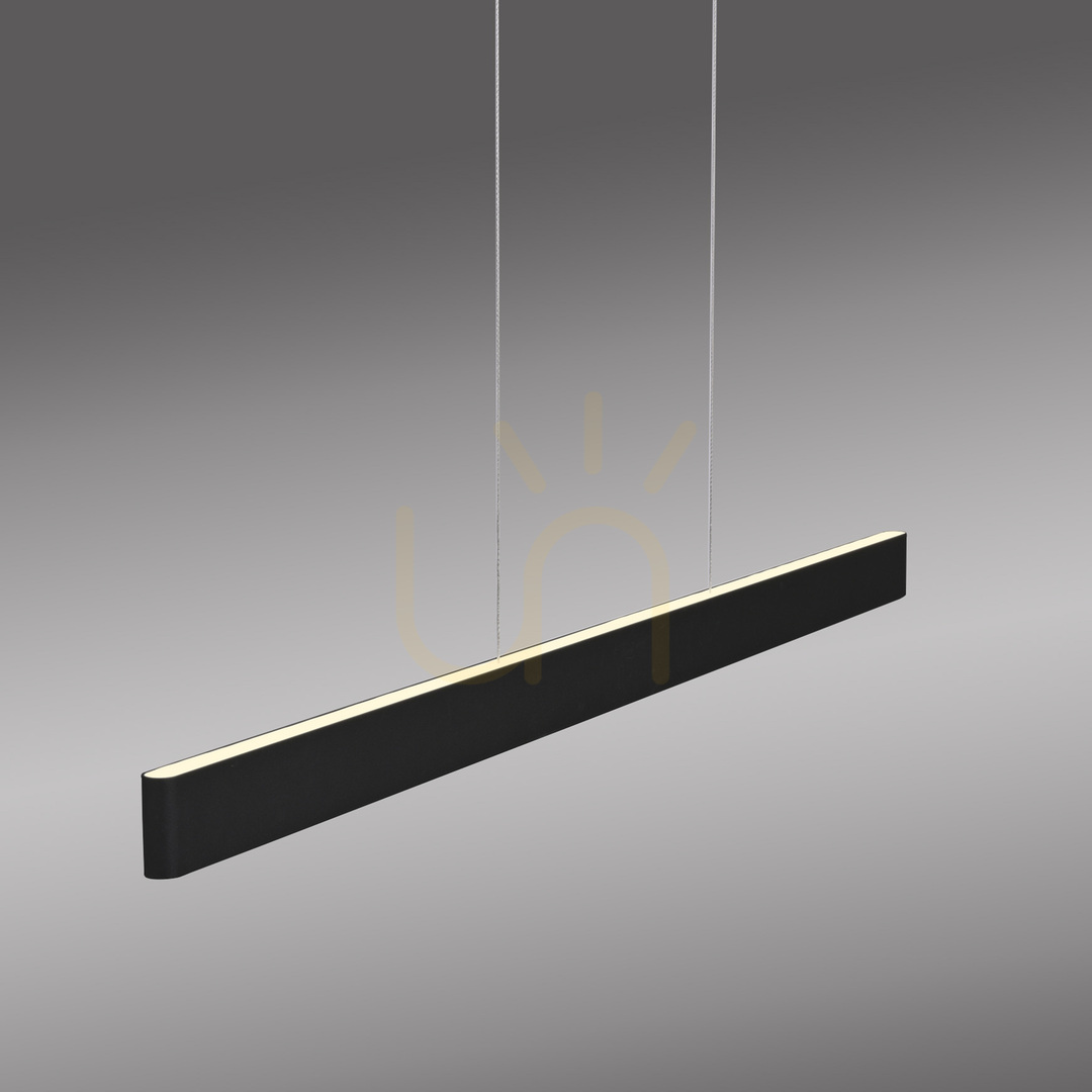 Náhľad Q-STRETTO 2687-18 Čierne závesné svietidlo s 2 LED diódami Q-STRETTO 2687-18 Čierne závesné svietidlo s 2 LED diódami