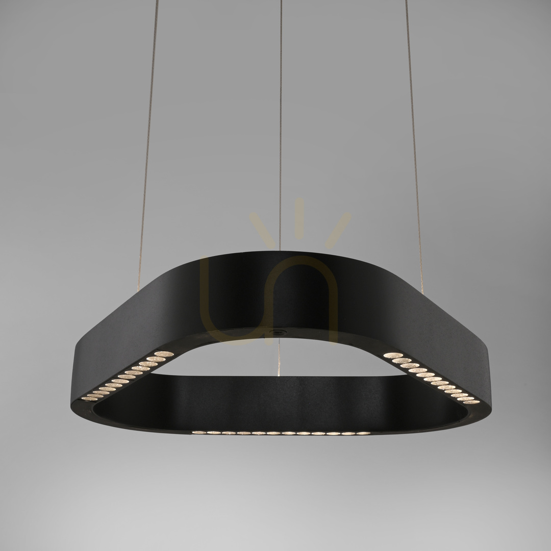 Šou Q-STRETTO 2689-18 Čierne závesné svietidlo s 2 LED diódami Q-STRETTO 2689-18 Čierne závesné svietidlo s 2 LED diódami