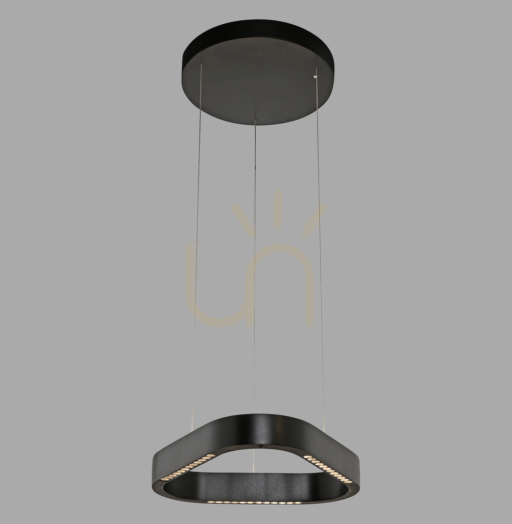 vyhliadka Q-STRETTO 2689-18 Čierne závesné svietidlo s 2 LED diódami Q-STRETTO 2689-18 Čierne závesné svietidlo s 2 LED diódami