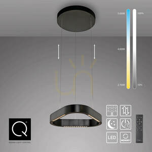 Q-STRETTO 2689-18 Čierne závesné svietidlo s 2 LED diódami 7 Q-STRETTO 2689-18 Čierne závesné svietidlo s 2 LED diódami small 7