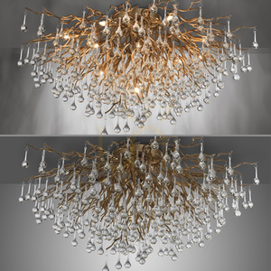 Stropné svietidlo ICICLE 8092-11, mosadz, 14xG9 small 14