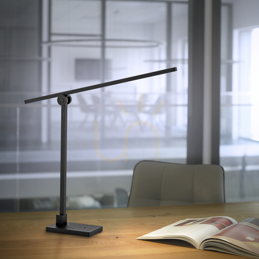 Náhľad Stolná lampa PURE-GRAFO 4407-18, čierna, 1xLED Stolná lampa PURE-GRAFO 4407-18, čierna, 1xLED