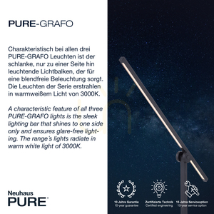 Stolná lampa PURE-GRAFO 4407-18, čierna, 1xLED 3 Stolná lampa PURE-GRAFO 4407-18, čierna, 1xLED small 3