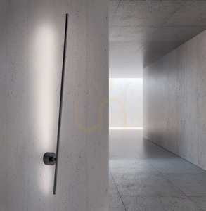 PURE-GRAFO 9407-18 Čierna nástenná lampa s 1 LED small 10