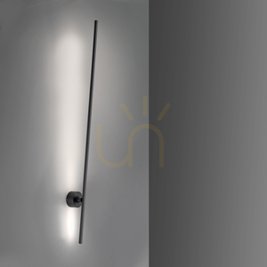 PURE-GRAFO 9407-18 Čierna nástenná lampa s 1 LED small 4