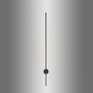 PURE-GRAFO 9407-18 Čierna nástenná lampa s 1 LED small 9