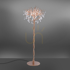 ICICLE 232-11 Mosadzná stojaca lampa, 5xG9 small 5