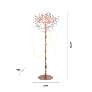 ICICLE 232-11 Mosadzná stojaca lampa, 5xG9 small 8