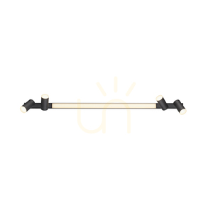 Stropné svietidlo PURE-LINES 6121-13, antracitová farba, 5xLED small 13