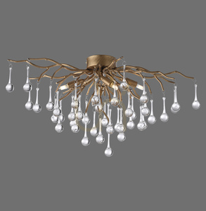 Stropné svietidlo ICICLE 8090-11, mosadz, 4xG9 small 14