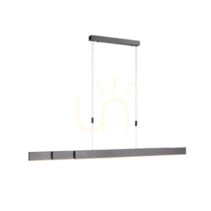 PURE-MOTO 2525-15 Šedé závesné svietidlo s 3 LED diódami small 6