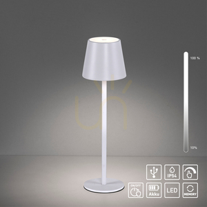 Stolná lampa EURIA 19250-16, biela, 1xLED small 13