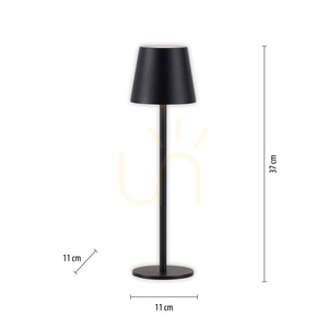 Stolná lampa EURIA 19250-18, čierna, 1xLED 8 Stolná lampa EURIA 19250-18, čierna, 1xLED small 8