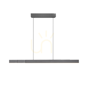 PURE-MOTO-RISE 2545-15 Šedé závesné svietidlo s 3 LED diódami small 0