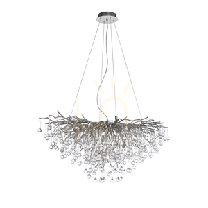 ICICLE 2192-55 Strieborné závesné svietidlo 10xG9 0 ICICLE 2192-55 Strieborné závesné svietidlo 10xG9 small 0
