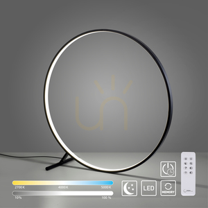 Stojaca lampa HULA 320-18, čierna, 1xLED small 10