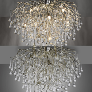 ICICLE 8091-55 Strieborné stropné svietidlo, 9xG9 small 14